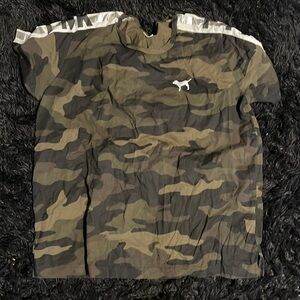Army fatigue pattern tshirt from Pink